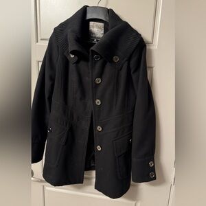 Kensie Black Trench Coat